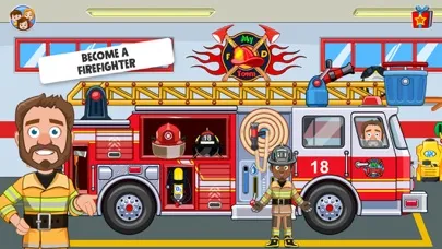 My Town : Fire station Rescue سکرین شاٹس