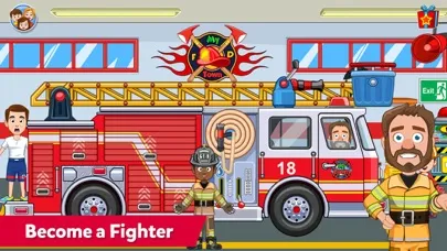 Ảnh chụp màn hình của My Town: Firefighter Games