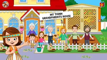 Capturas de tela do My Town : Grandparents Fun