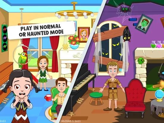 Tangkapan skrin My Town : Haunted House iPad 