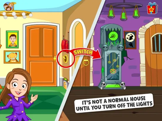 Tangkapan skrin My Town : Haunted House iPad 