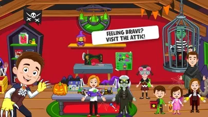 Tangkapan skrin My Town : Haunted House