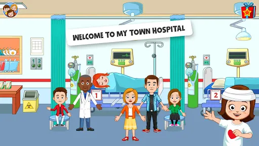 Tangkapan layar My Town Hospital - Doctor game