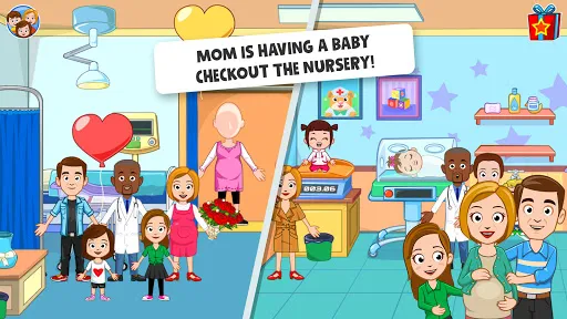 Tangkapan layar My Town Hospital - Doctor game