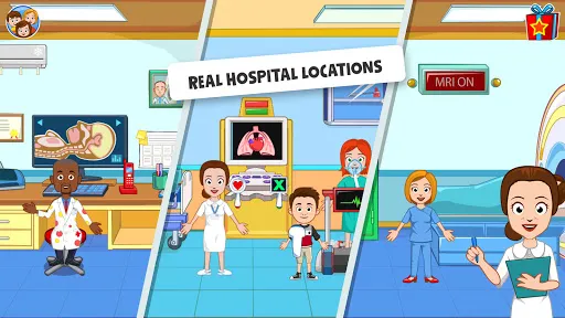 Tangkapan layar My Town Hospital - Doctor game