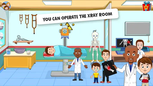 Tangkapan layar My Town Hospital - Doctor game