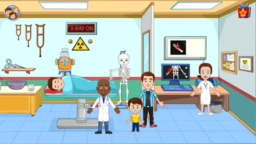 Tangkapan layar My Town Hospital - Doctor game