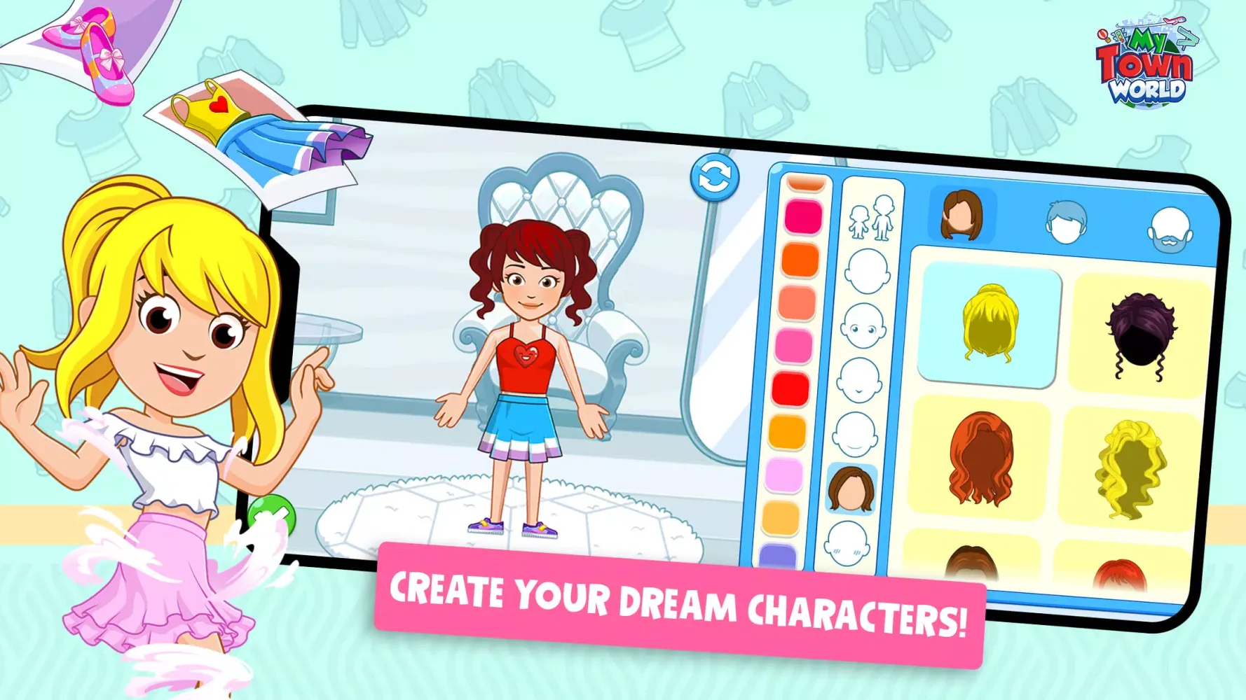 Скриншоты My Town World - Mega Doll City