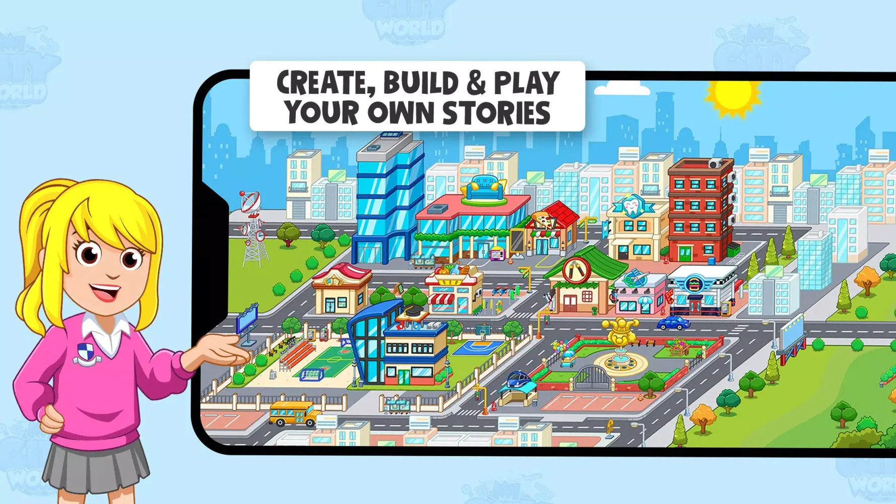 Скриншоты My Town World - Mega Doll City