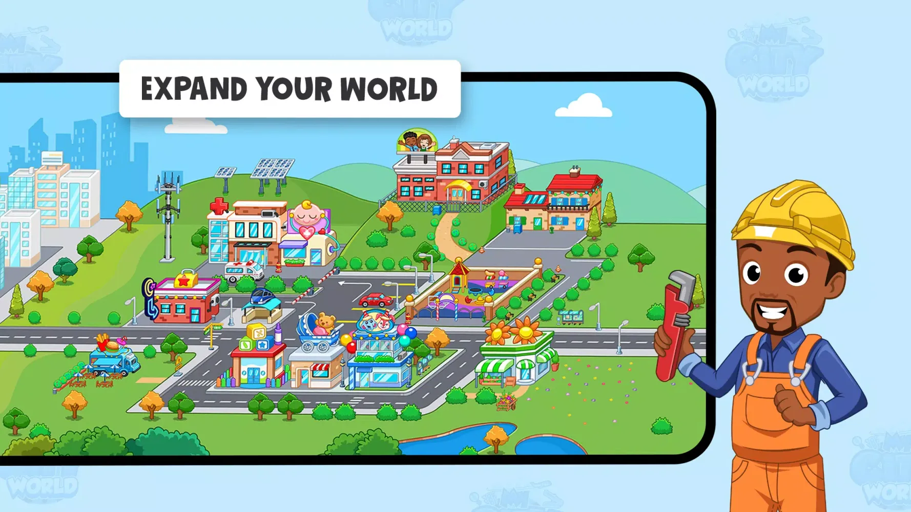 Скриншоты My Town World - Mega Doll City