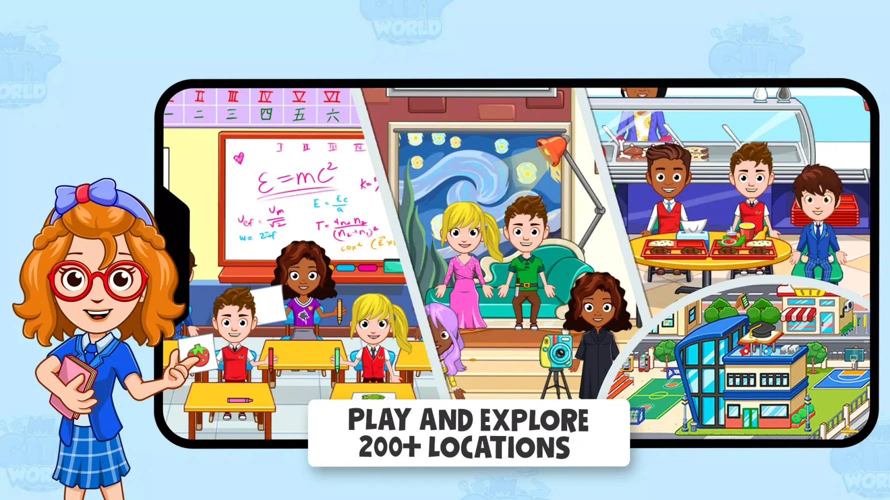 Скриншоты My Town World - Mega Doll City