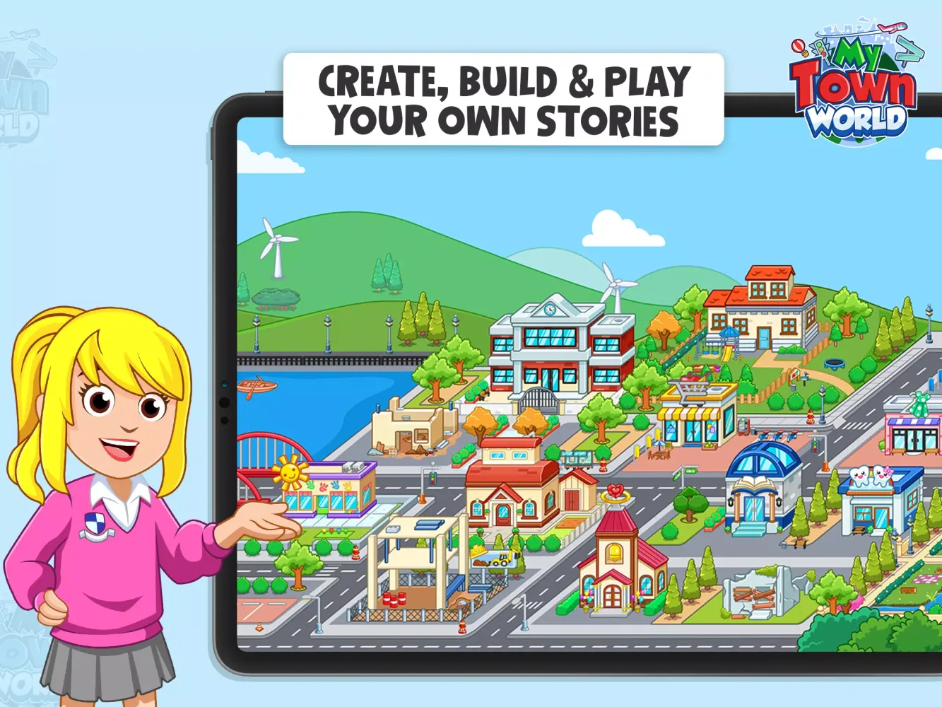 Скриншоты My Town World - Mega Doll City