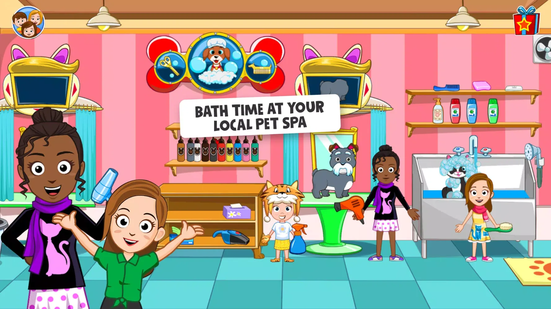My Town: Pet games & Animals سکرین شاٹس