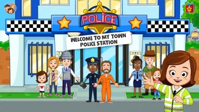 Captures d'écran de My Town Police game - Be a Cop