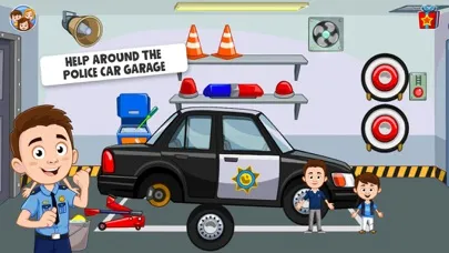 Captures d'écran de My Town Police game - Be a Cop