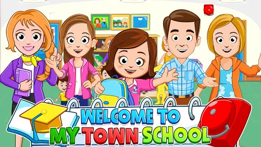 My Town: School game for kids Ekran Görüntüleri