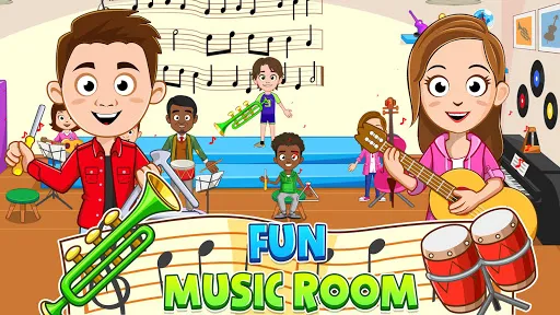 My Town: School game for kids Ekran Görüntüleri