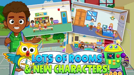 My Town: School game for kids Ekran Görüntüleri