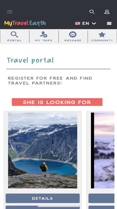 MyTravel.Earth Screenshots