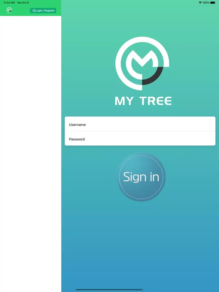 myTree - multi level marketing iPad 应用截图