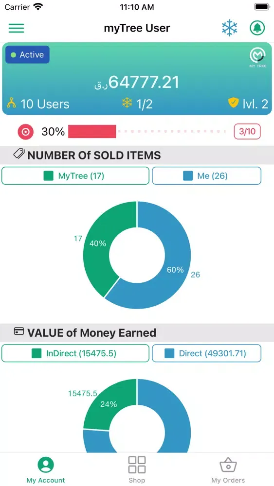 myTree - multi level marketing应用截图