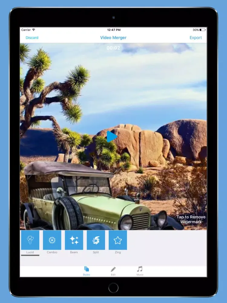 Скриншоты Video Merger - Mix Videos iPad 
