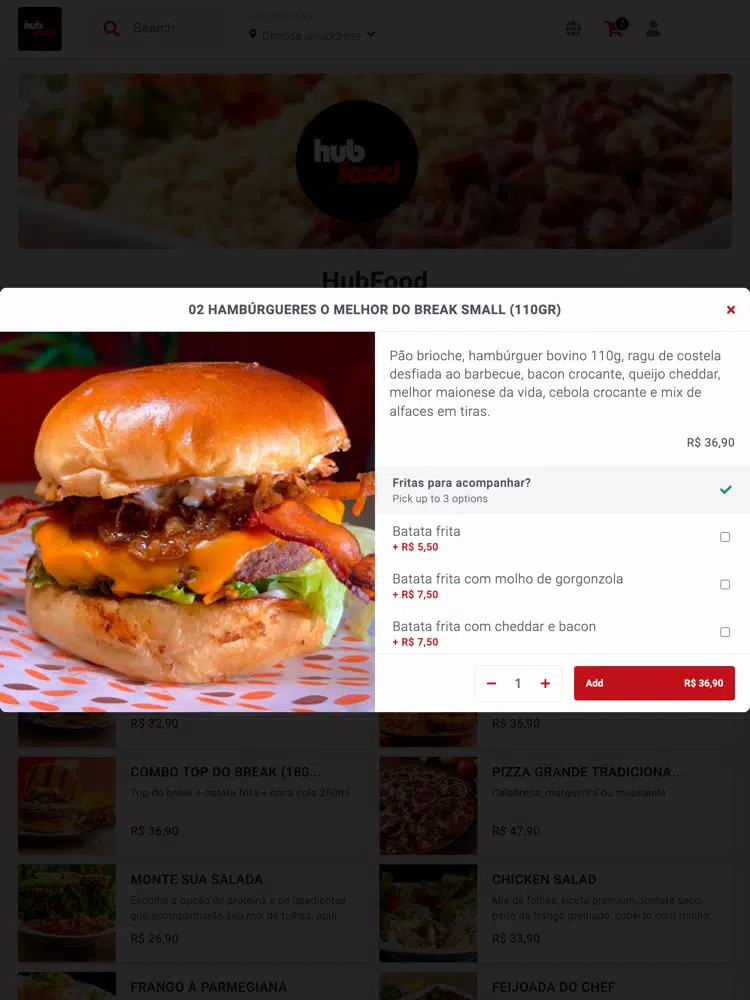Screenshot di Hub Food 2.0 iPad 