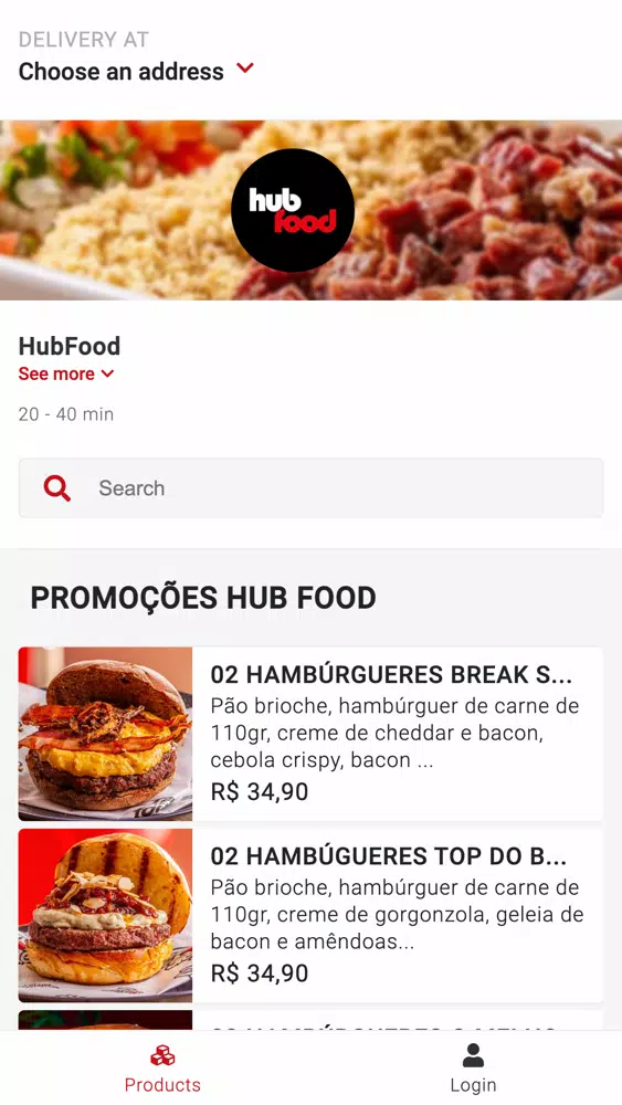 Screenshot di Hub Food 2.0