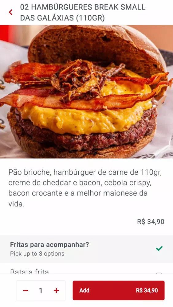 Screenshot di Hub Food 2.0