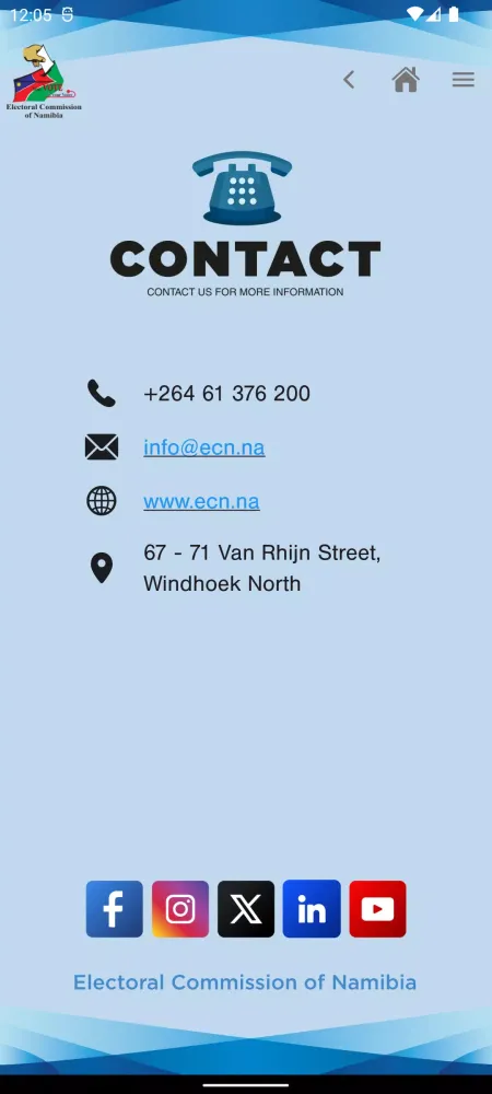 ECN Mobile App Screenshots