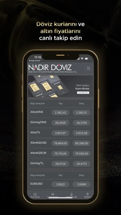 Capturas de pantalla de Nadir Döviz