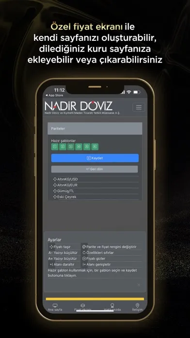 Capturas de pantalla de Nadir Döviz