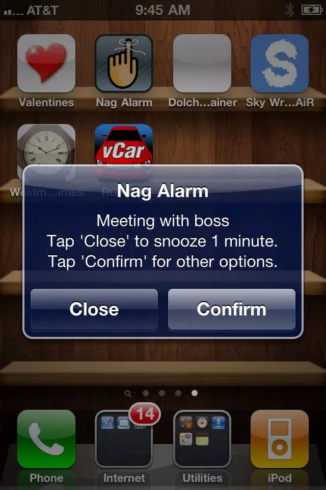 Capturas de pantalla de Nag Alarm