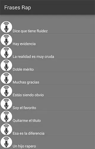 30 Frases de Rap Hip Hop Rimas应用截图