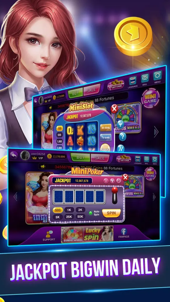 Capturas de tela do Naga888 Games&Slots