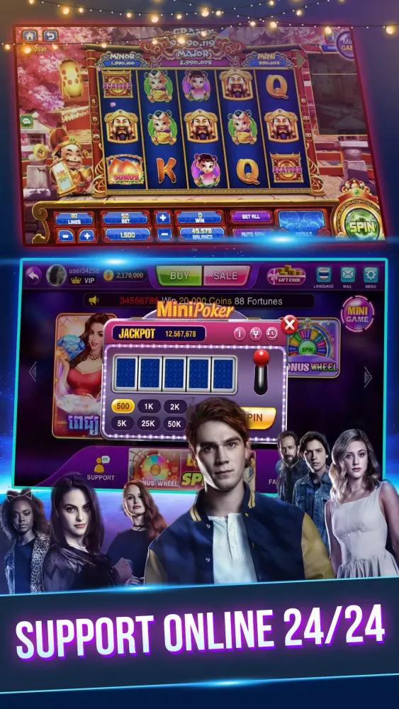Capturas de tela do Naga888 Games&Slots