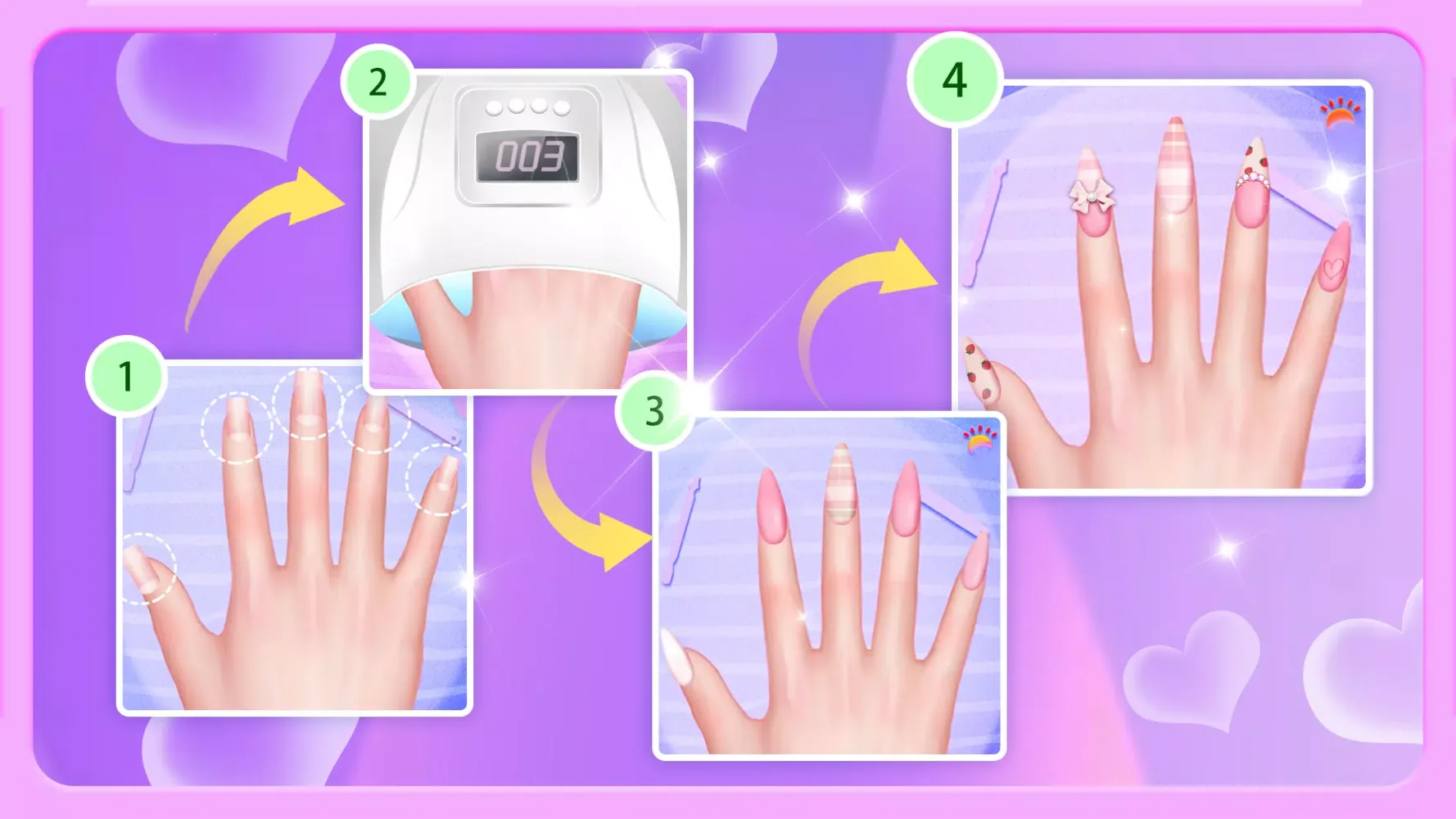 Kids Nail Studio Screenshots