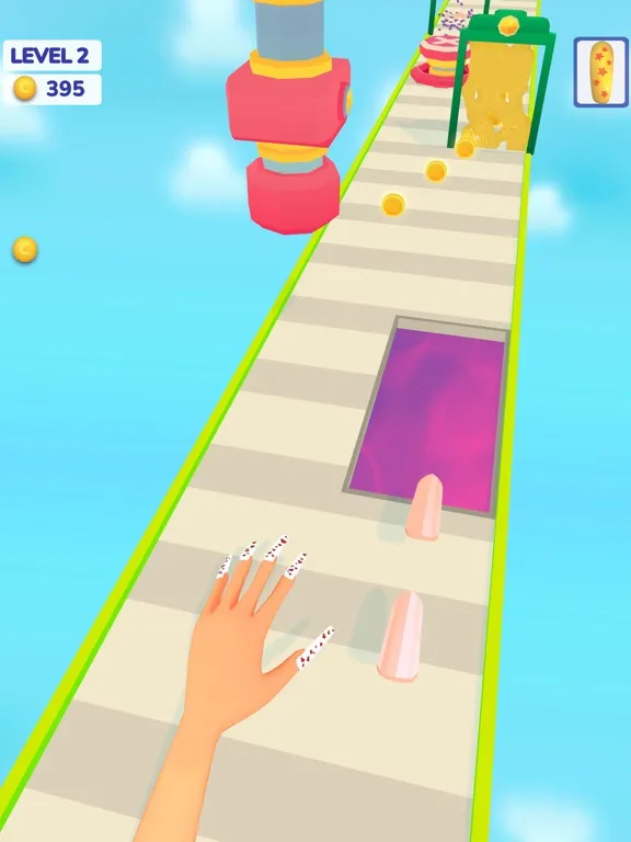 Nails Run iPad  سکرین شاٹس