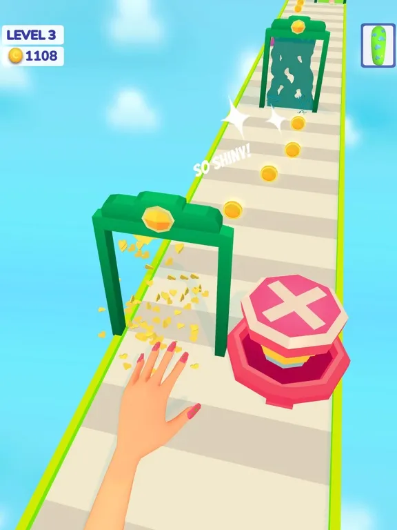 Nails Run iPad  سکرین شاٹس