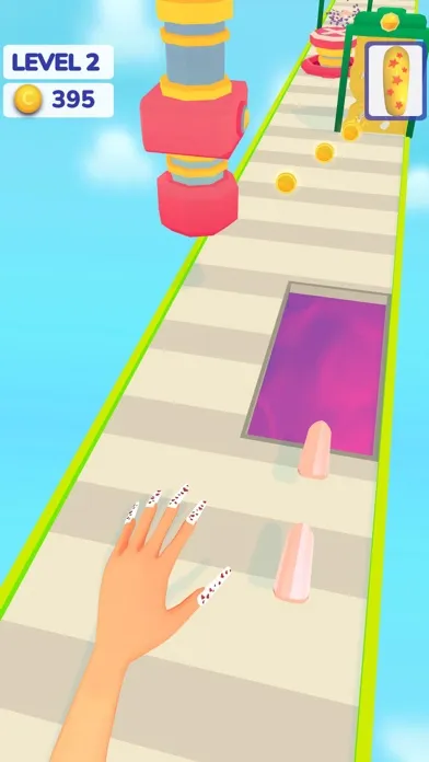 Nails Run سکرین شاٹس