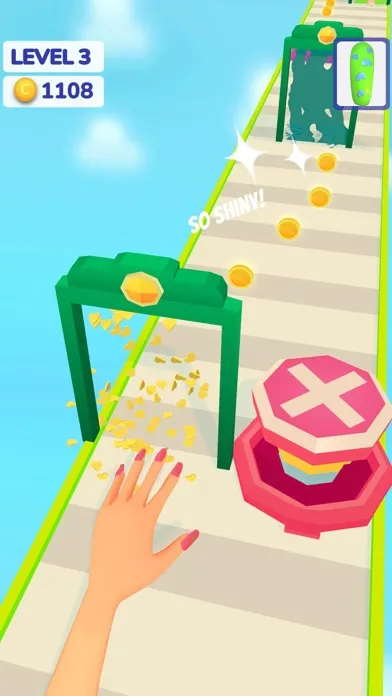 Nails Run سکرین شاٹس