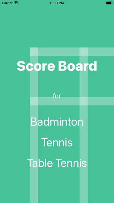 Badminton Scoreboard Screenshots