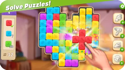 Capturas de pantalla de Happy Happens: Makeover Puzzle