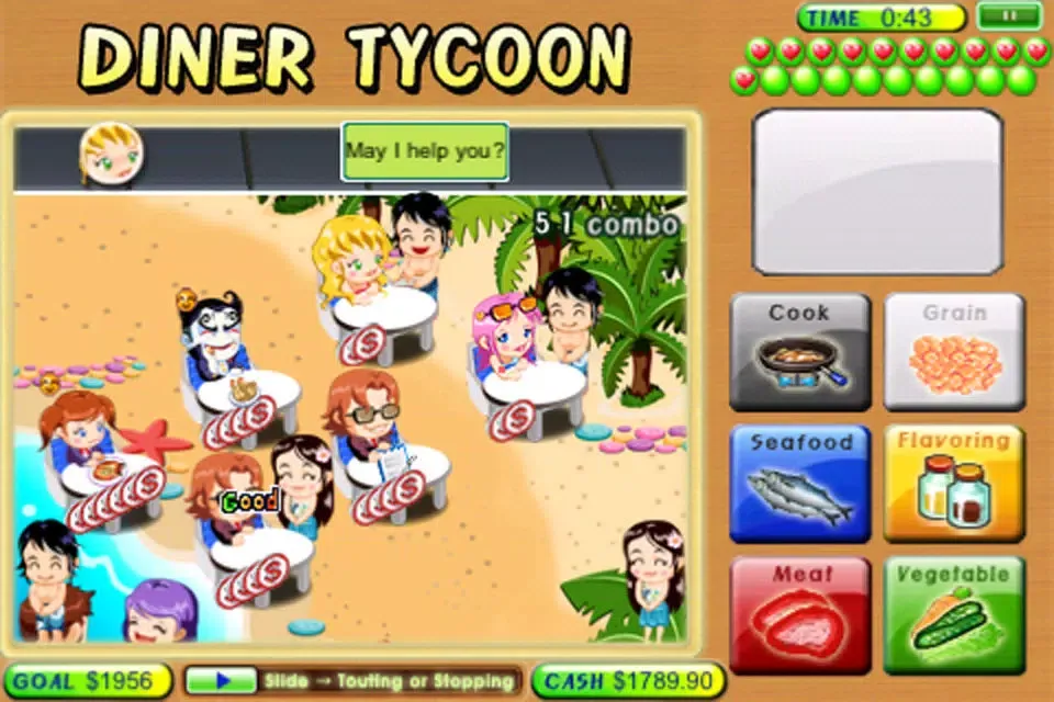 Diner Tycoon Lite スクリーンショット