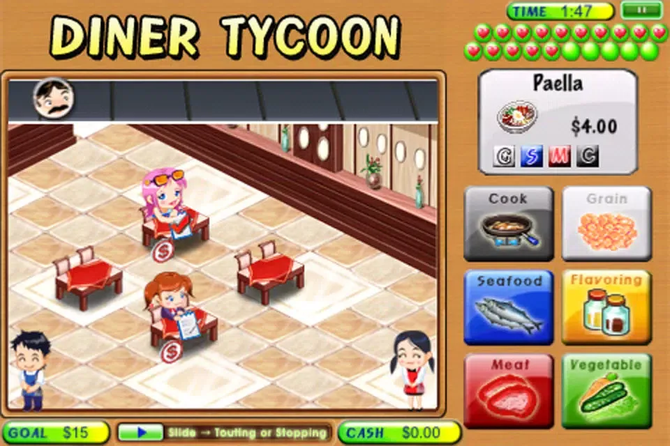 Diner Tycoon Lite スクリーンショット