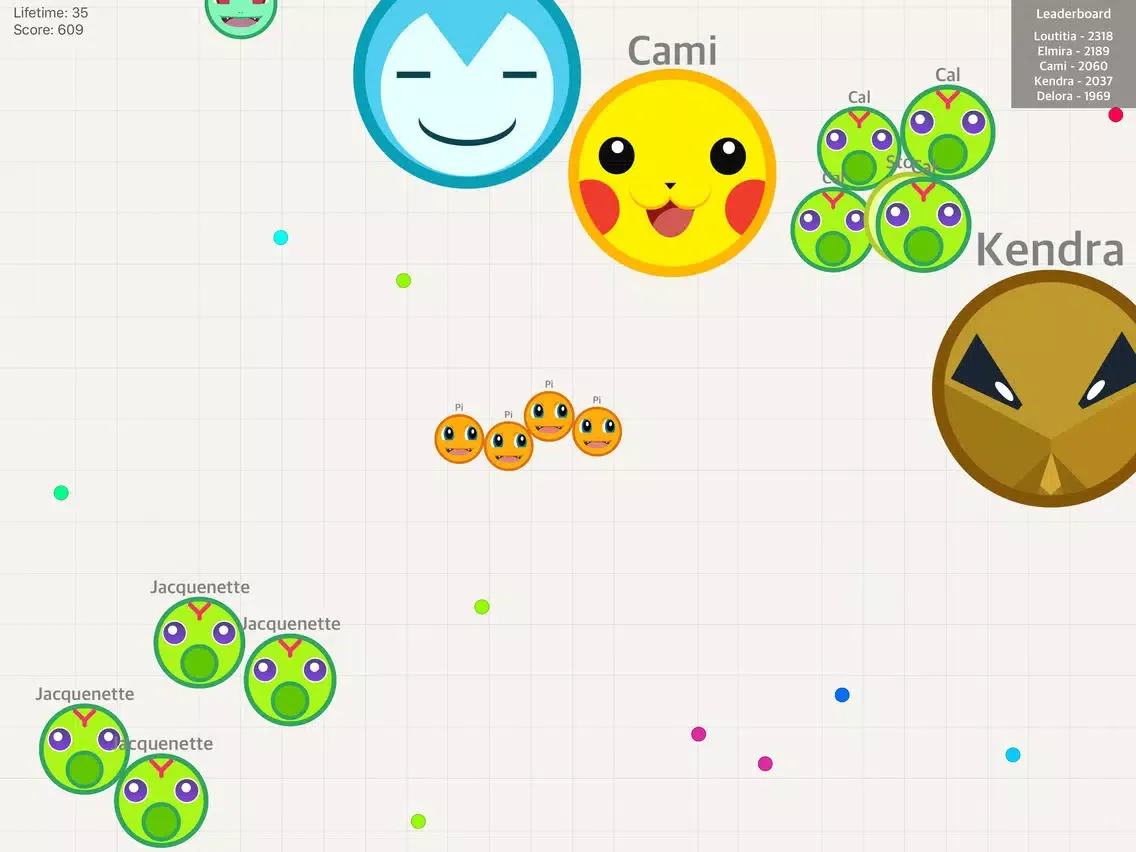 Monster Go - Catch Them All in Agar Dab World iPad  Screenshots