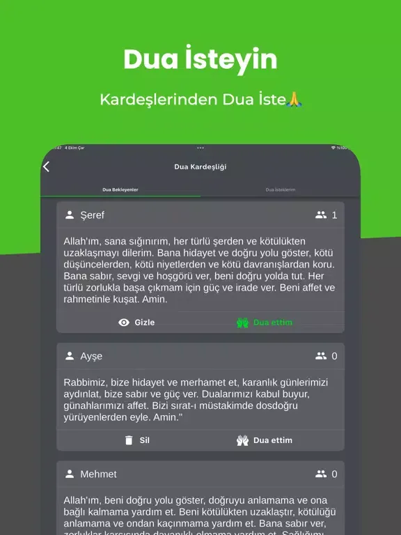 My Prayer Time Quran and Dhikr iPad  Ekran Görüntüleri