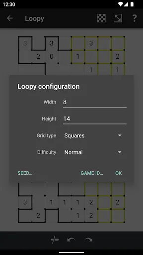 Ảnh chụp màn hình của Simon Tatham's Puzzles