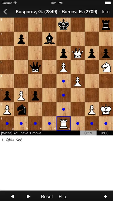 Ảnh chụp màn hình của Chess Puzzles: World Champions