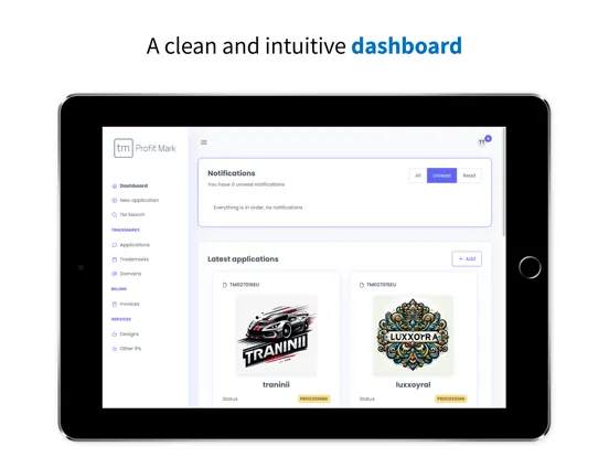 IdeaBox - Trademark Search iPad  স্ক্রিনশট